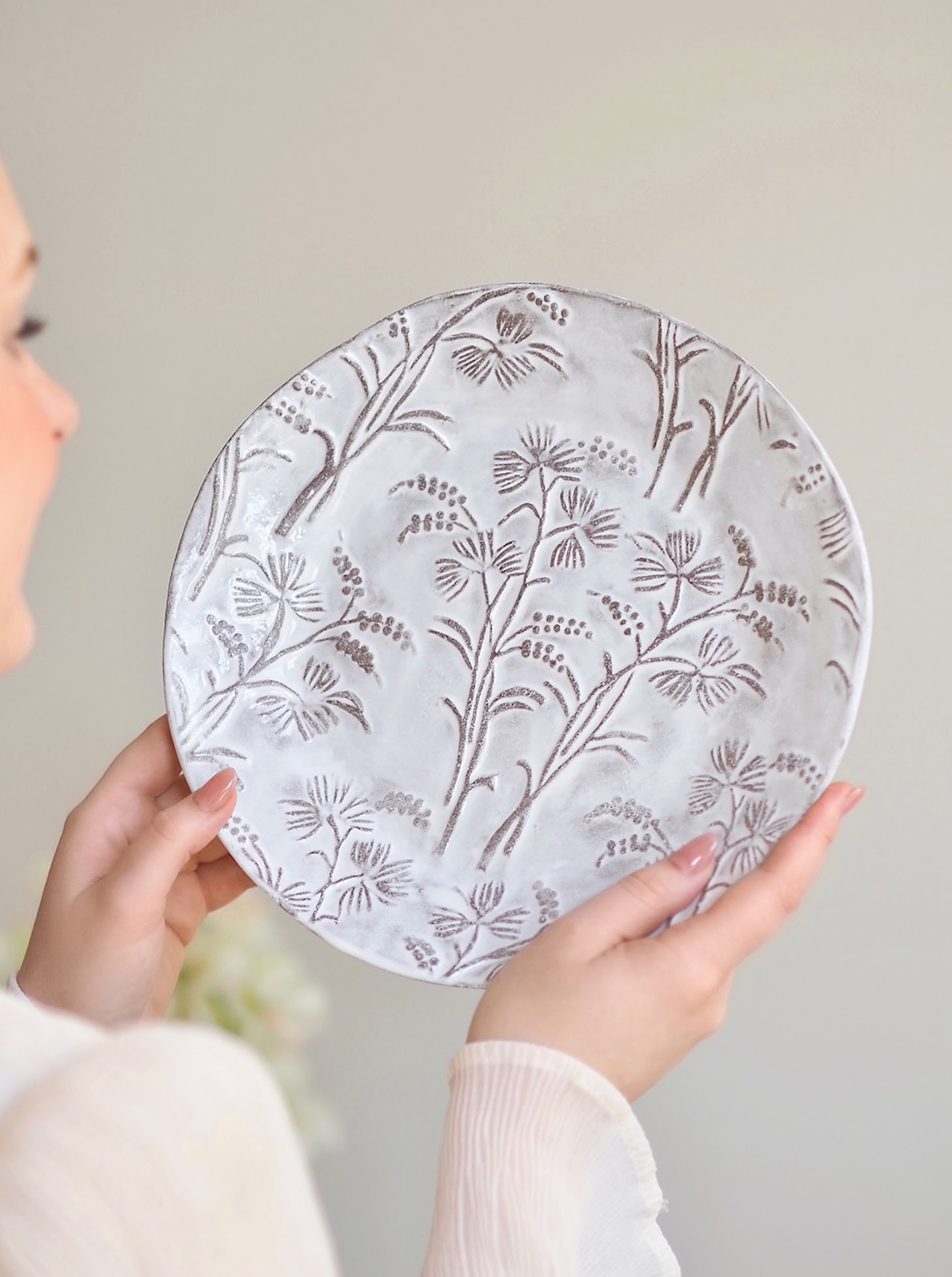 Astier de Villatte | Robinson Dinner Plate | The Cross Living