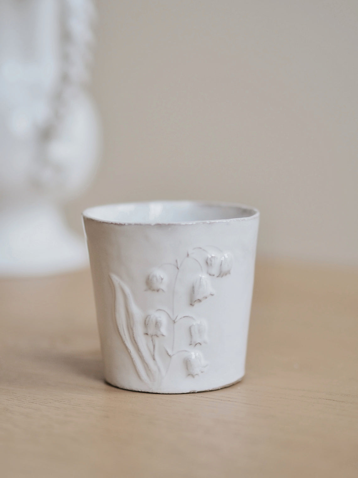 Astier de Villatte | Fleurs Tumbler | Lily of The Valley