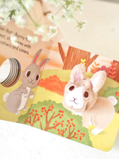 Baby Bunny Finger Puppet Book - The Cross Decor & Design