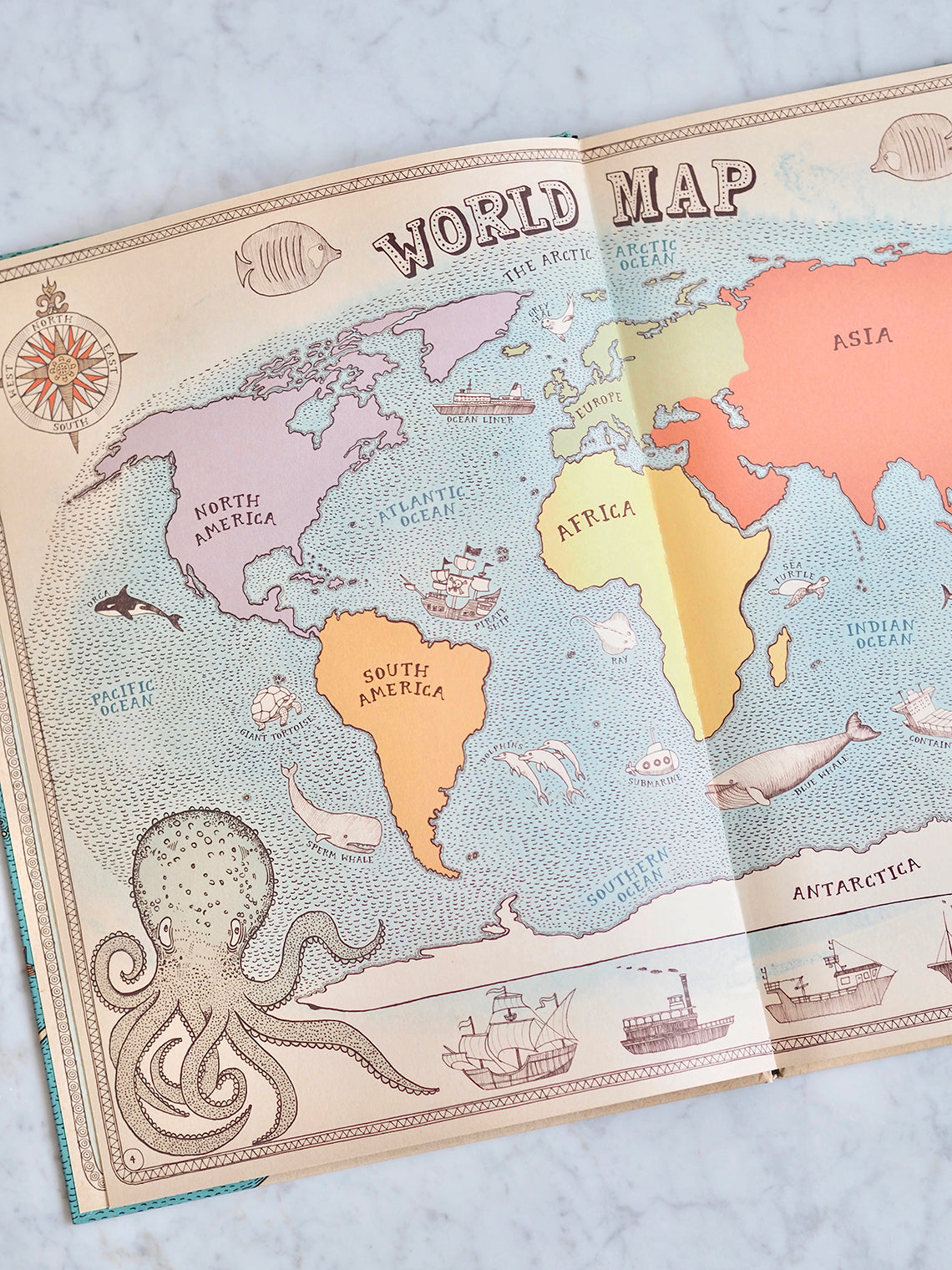 Maps Book - The Cross Decor & Design