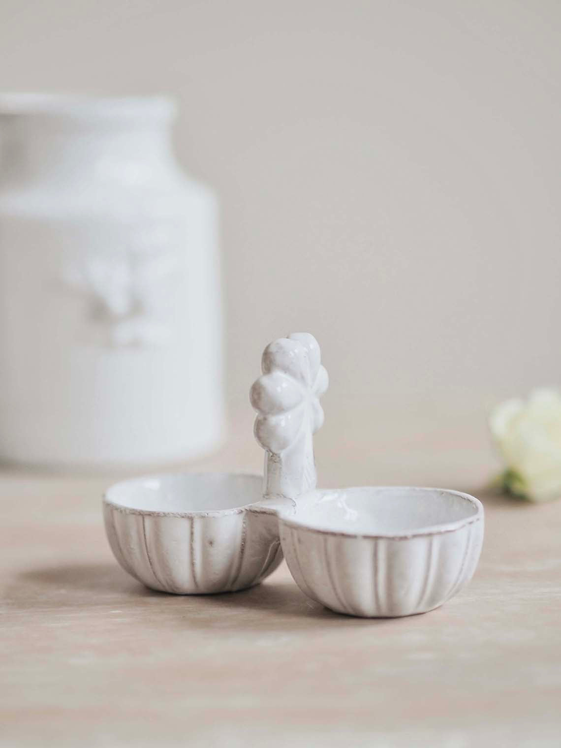 Clover Salt & Pepper Cellar - The Cross Decor & Design