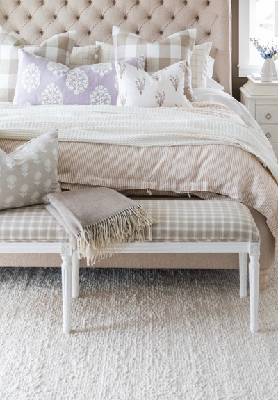 Barnes Boudoir Bench - The Cross Decor & Design
