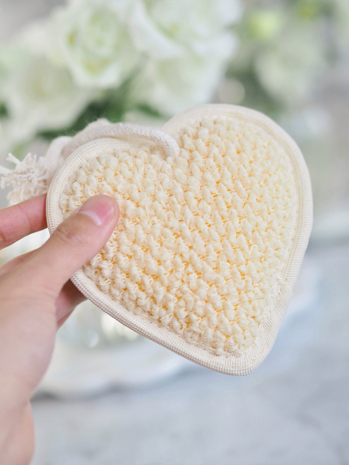 Heart Shaped Loofah - The Cross Decor & Design