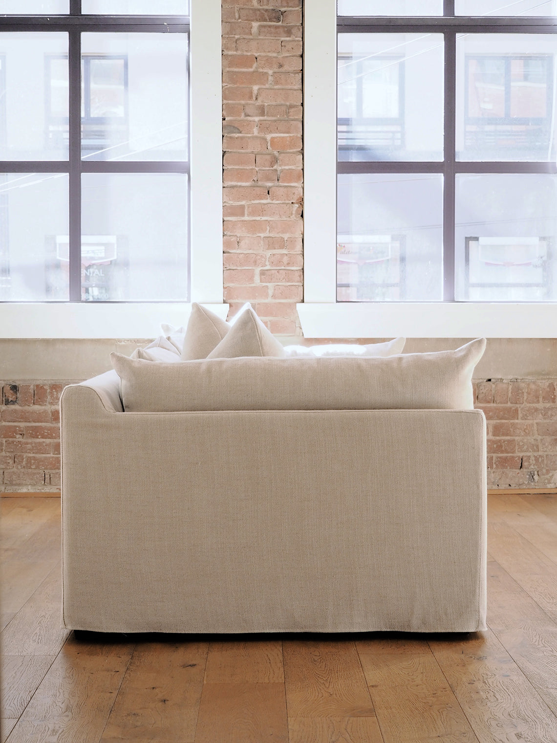 Claremont Lounge Slipcover Sofa - The Cross Decor & Design