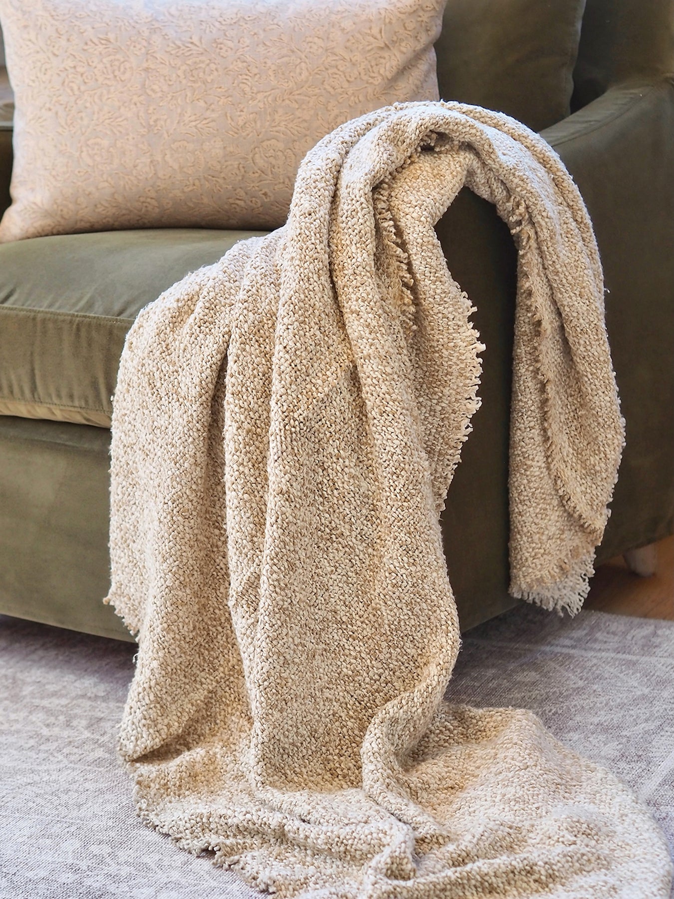 Native Natural Throw Brentwood Natural Throw