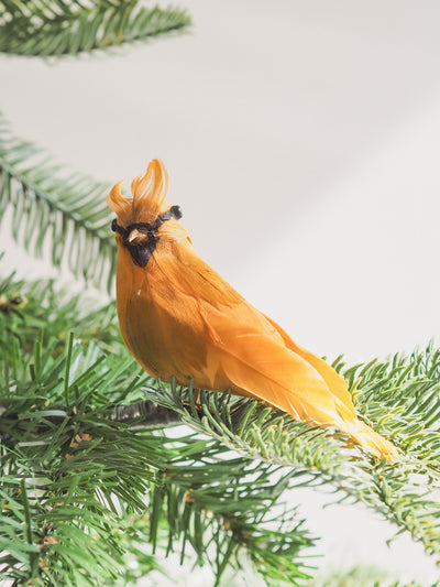 Cardinal Bird Clip Ornament