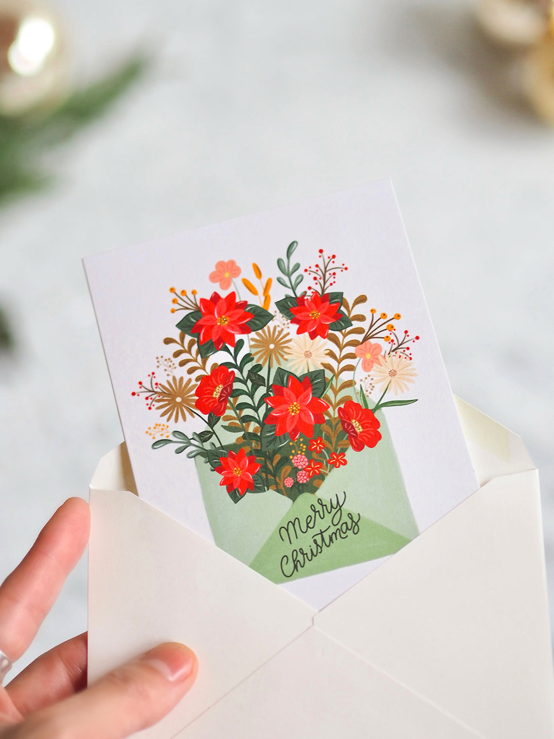 Christmas Envelope Card