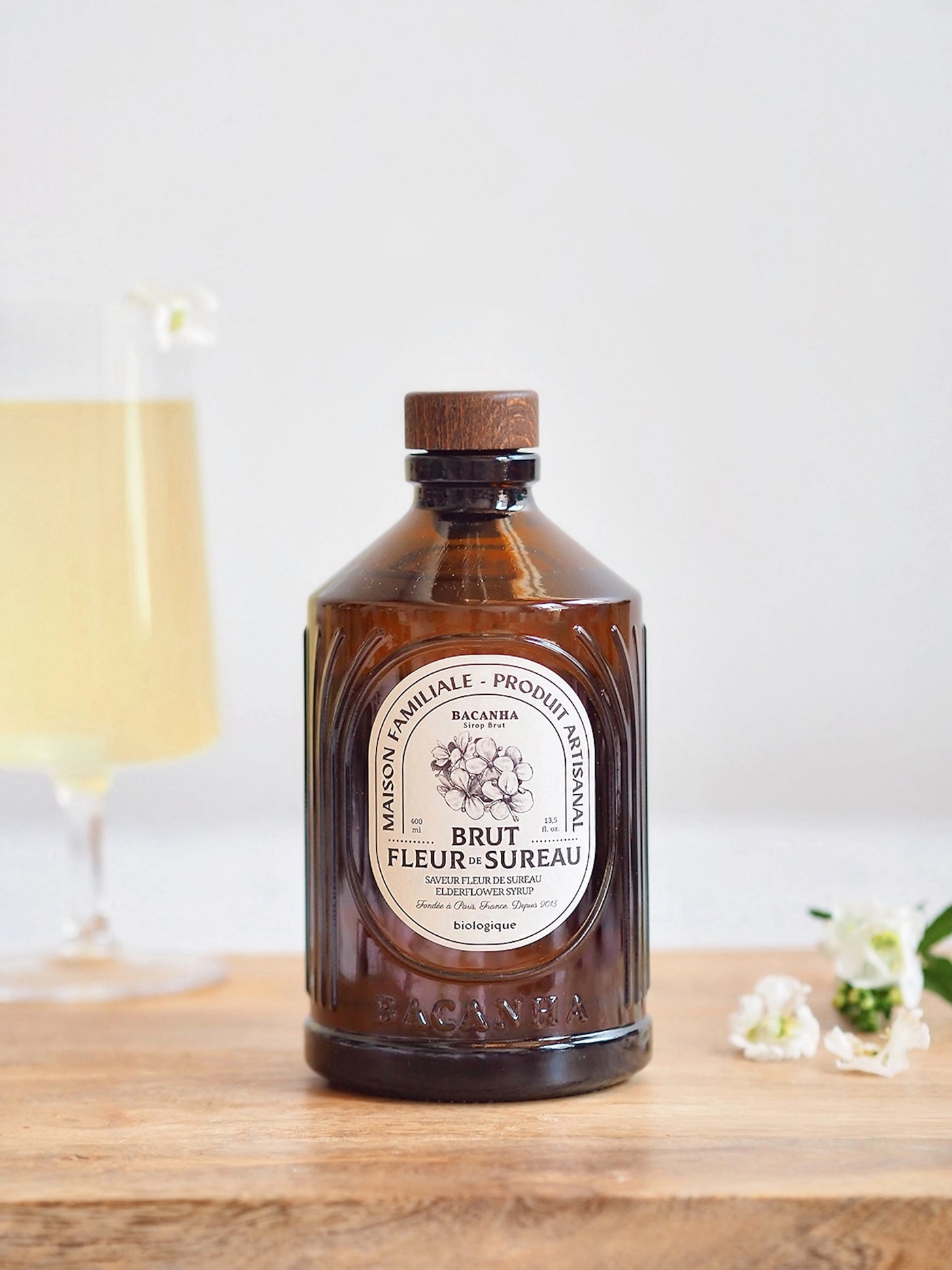 Raw Elderflower Organic Syrup - The Cross Decor & Design