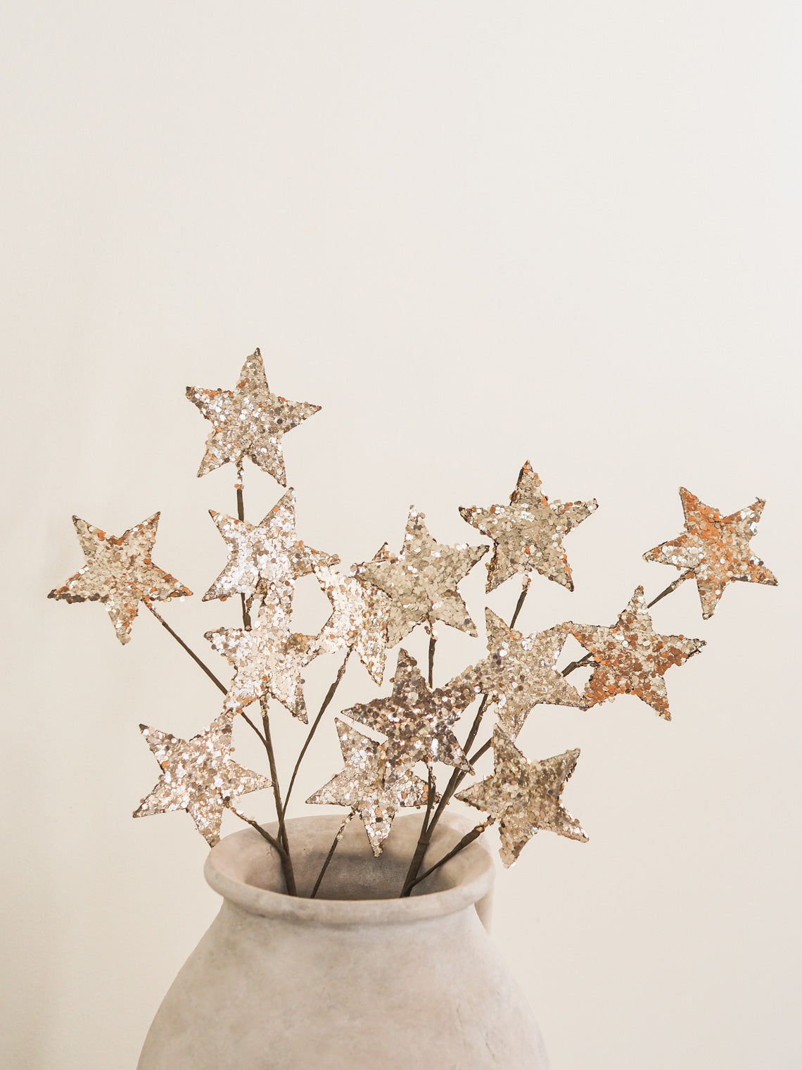 Gold Glitter Star Pick - The Cross Decor & Design