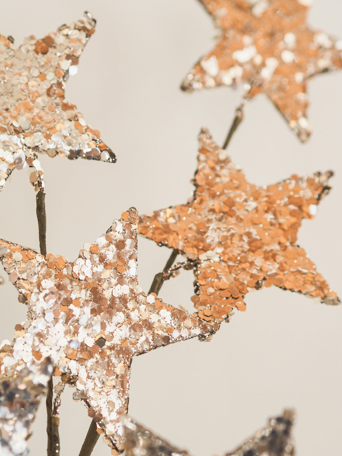 Gold Glitter Star Pick - The Cross Decor & Design