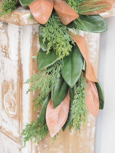 Magnolia & Cypress Garland 6ft - The Cross Decor & Design