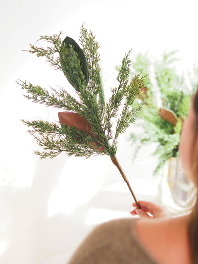 Magnolia & Cypress Stem - The Cross Decor & Design