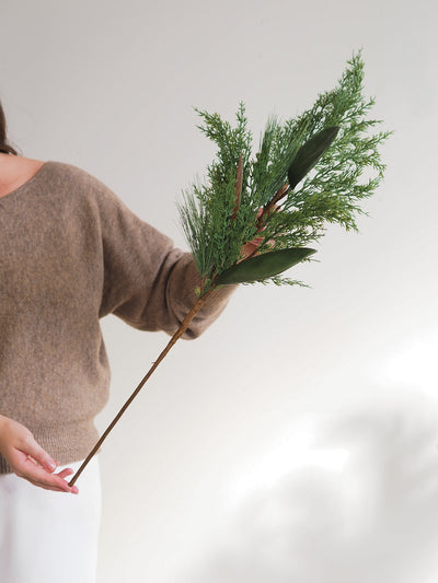 Magnolia & Cypress Stem - The Cross Decor & Design