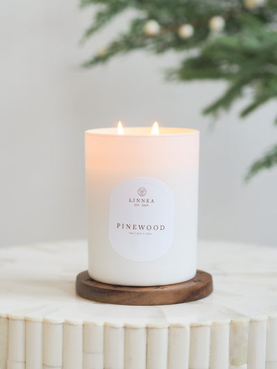 Pinewood 2 Wick Candle