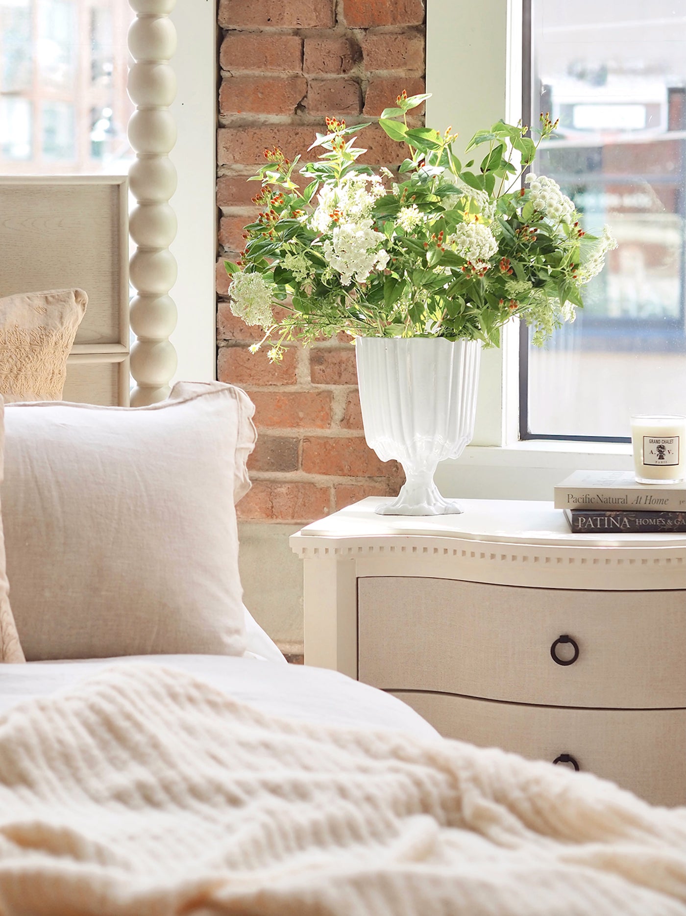 Astier de Villatte | Rocaille Vase - The Cross Decor & Design
