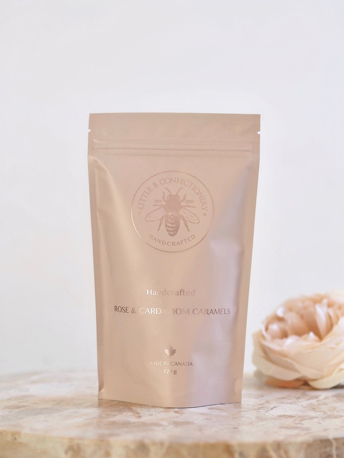 Rose & Cardamom Caramels 120g - The Cross Decor & Design