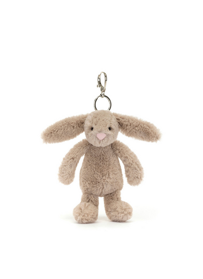 Jellycat Bashful Beige Bunny Bag Charm