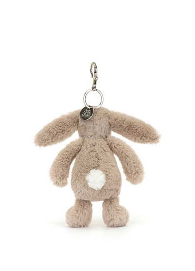 Jellycat Bashful Beige Bunny Bag Charm
