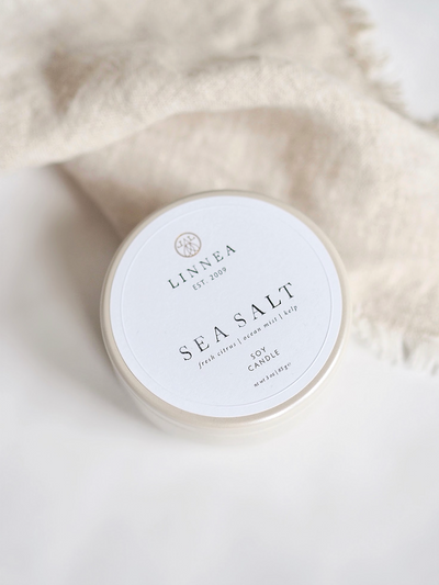 Sea Salt Petite Candle - The Cross Decor & Design