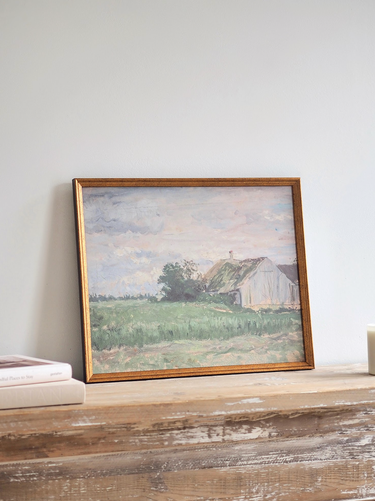 French Field Cottage Canvas Print | 16x20 - The Cross Decor & Design