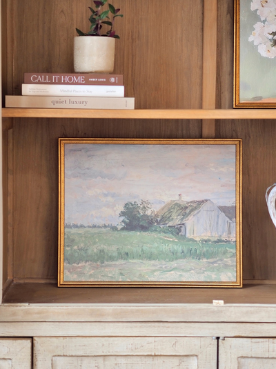 French Field Cottage Canvas Print | 16x20 - The Cross Decor & Design