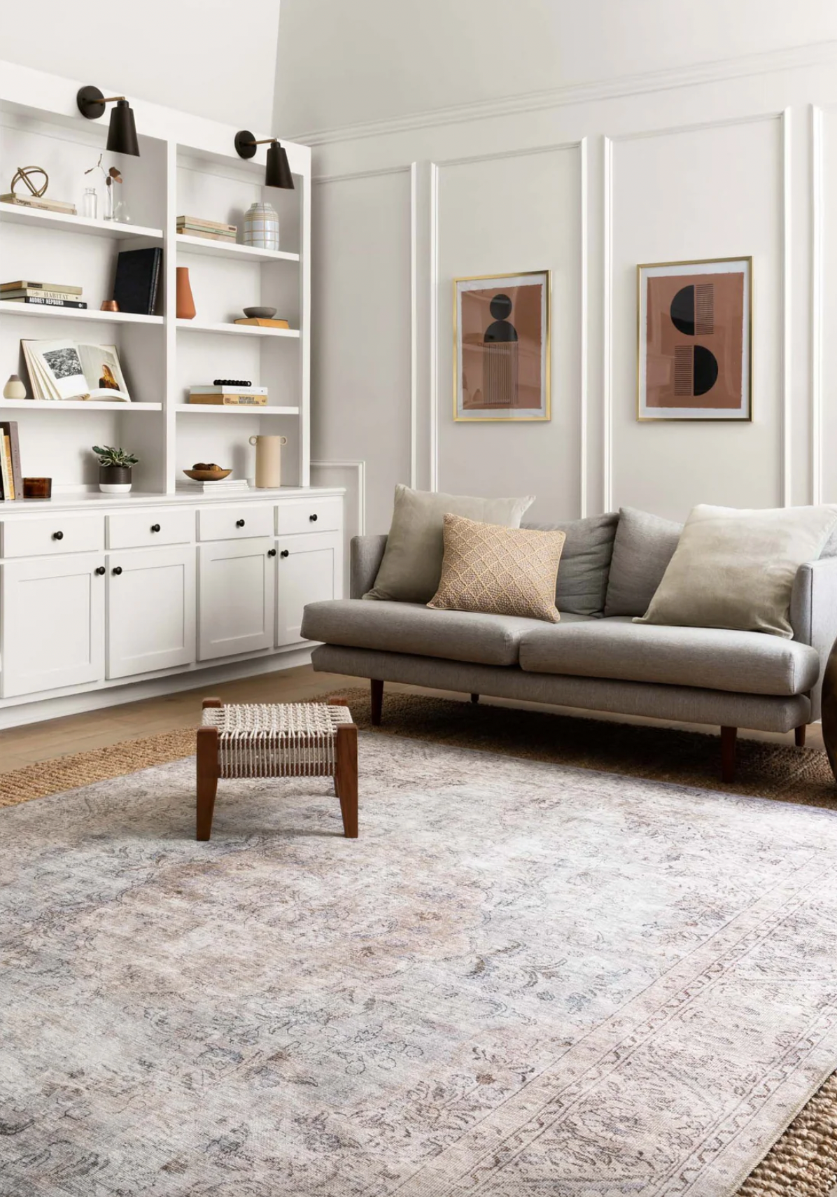 Cynthia Rug | Silver & Slate