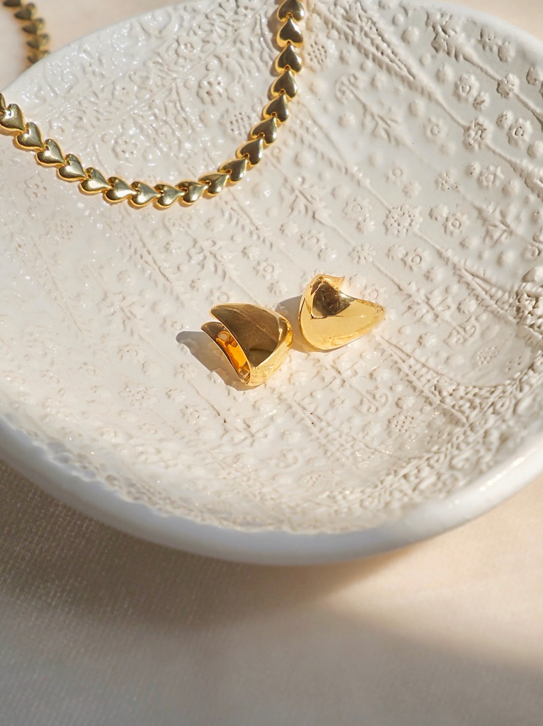 Petite Claw Hoops - The Cross Decor & Design