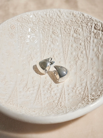 Petite Claw Hoops - The Cross Decor & Design