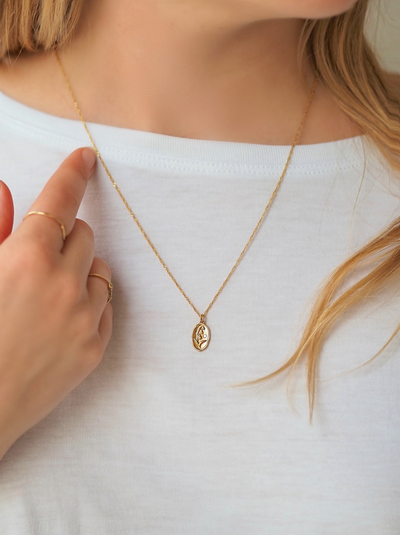 Lily of the Valley Pendant Necklace | May - The Cross Decor & Design