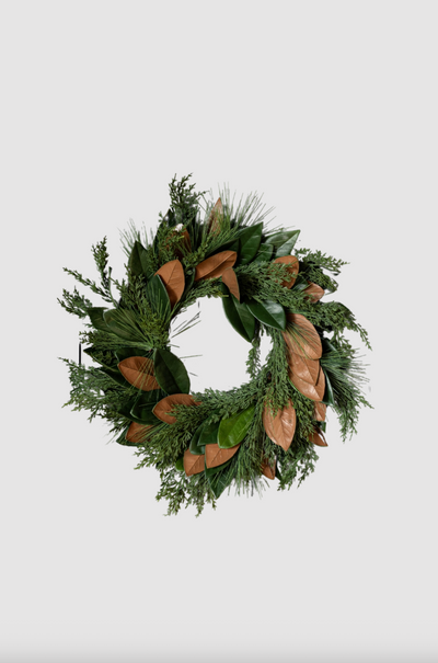 Magnolia & Cypress Wreath - The Cross Decor & Design