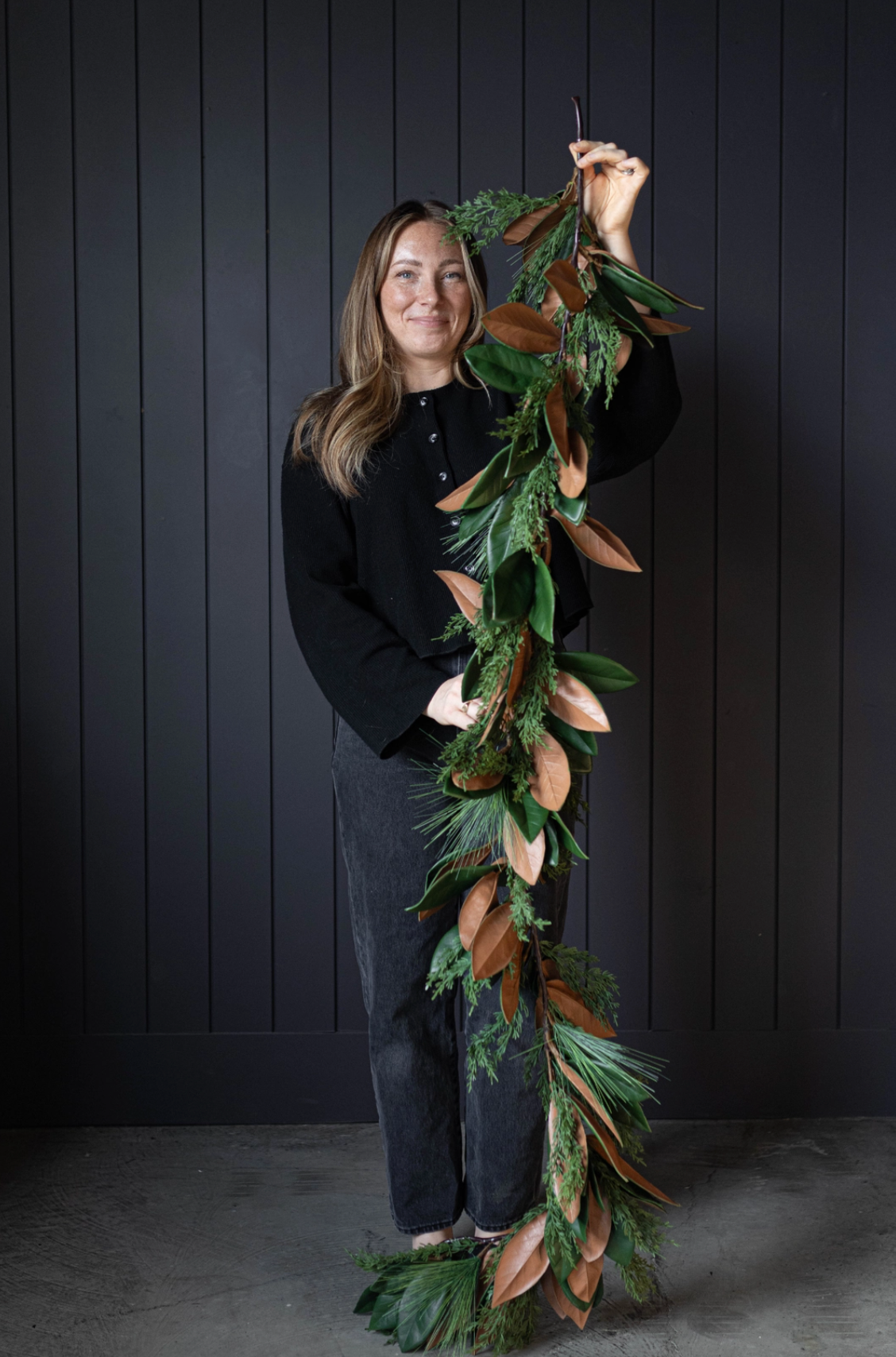 Magnolia & Cypress Garland 6ft - The Cross Decor & Design