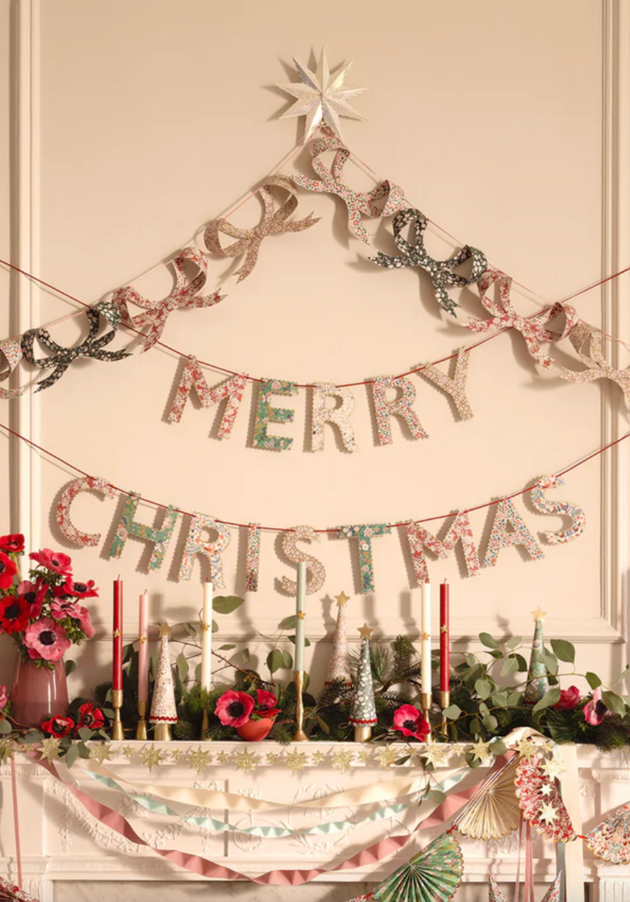 Liberty Merry Christmas Garland