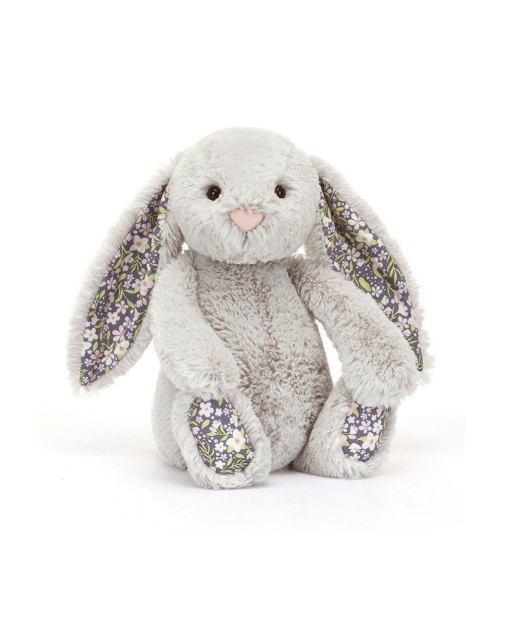 Jellycat Blossom Silver Bunny 'Bloom' | Medium