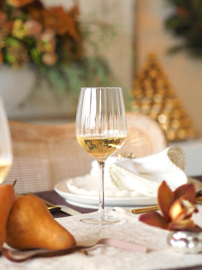 Sparkle White Wine Glass