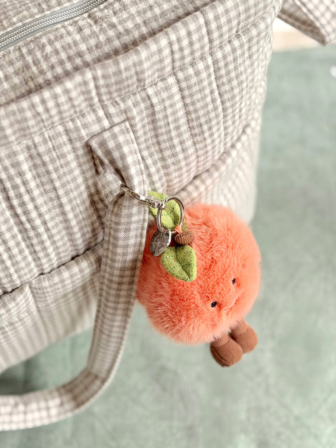Jellycat Amuseables Peach Bag Charm
