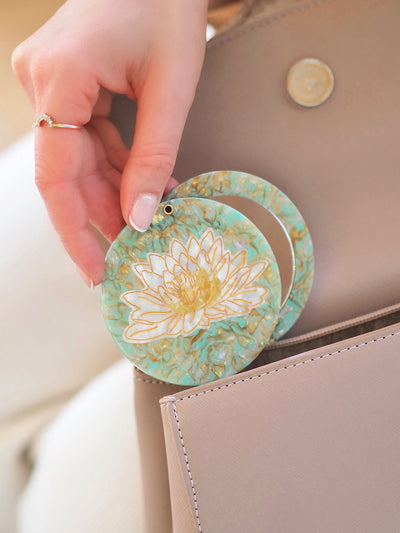 Waterlily Compact Mirror - The Cross Decor & Design