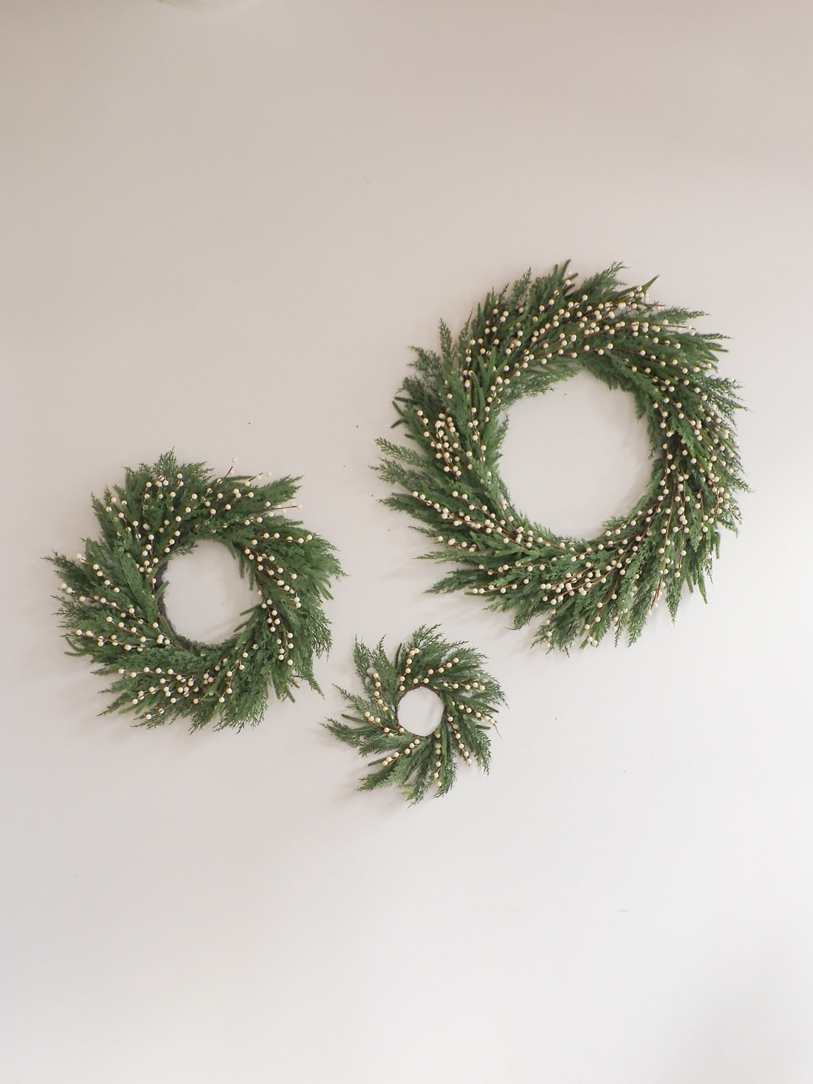 White Plum Berry Wreath - The Cross Decor & Design