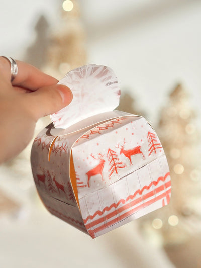 Folding Hat Shaped Gift Boxes Set of 4