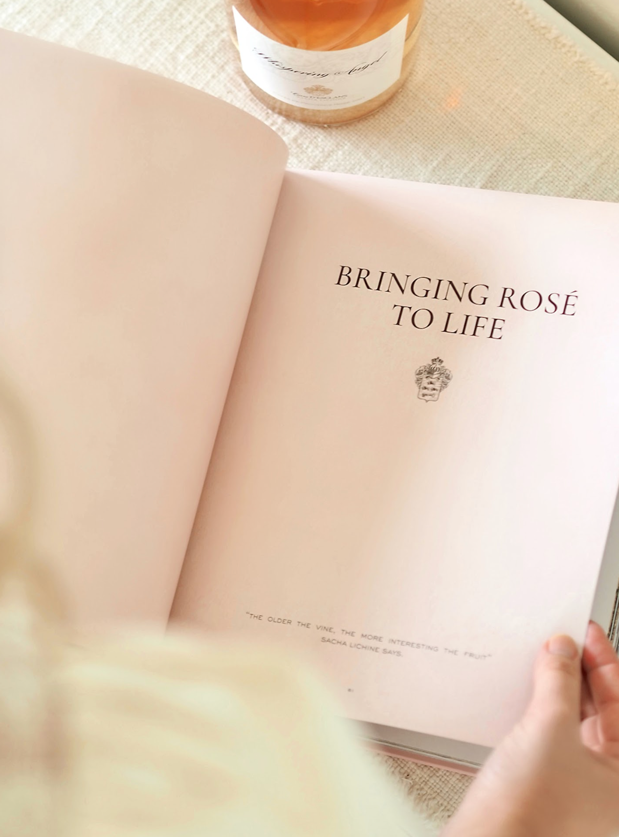 The Book of Rosé - The Cross Decor & Design