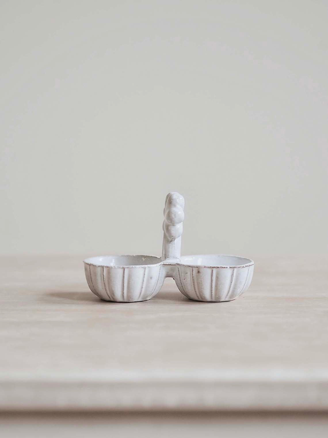 Clover Salt & Pepper Cellar - The Cross Decor & Design