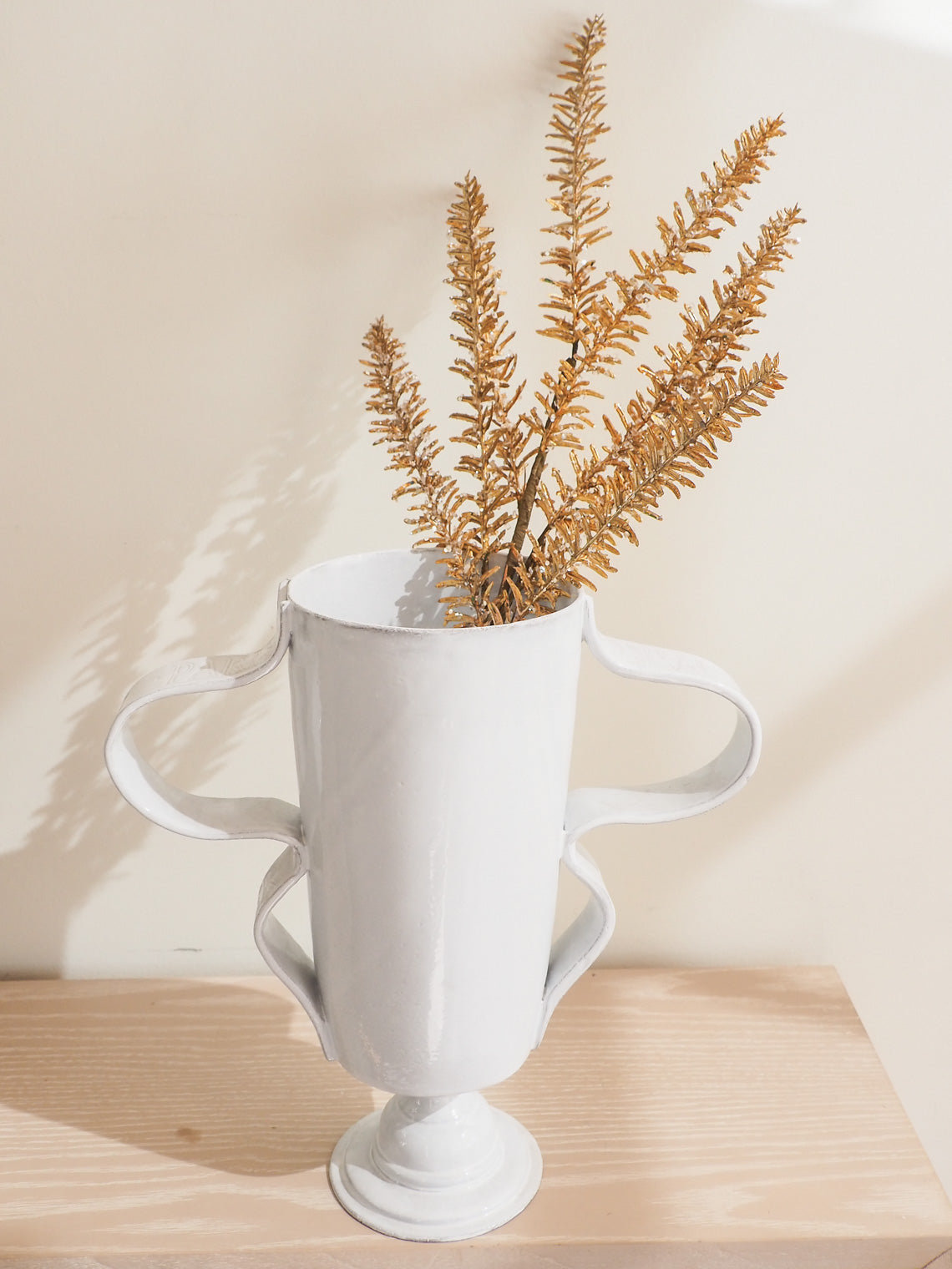 Gold Glitter Pine Stem - The Cross Decor & Design