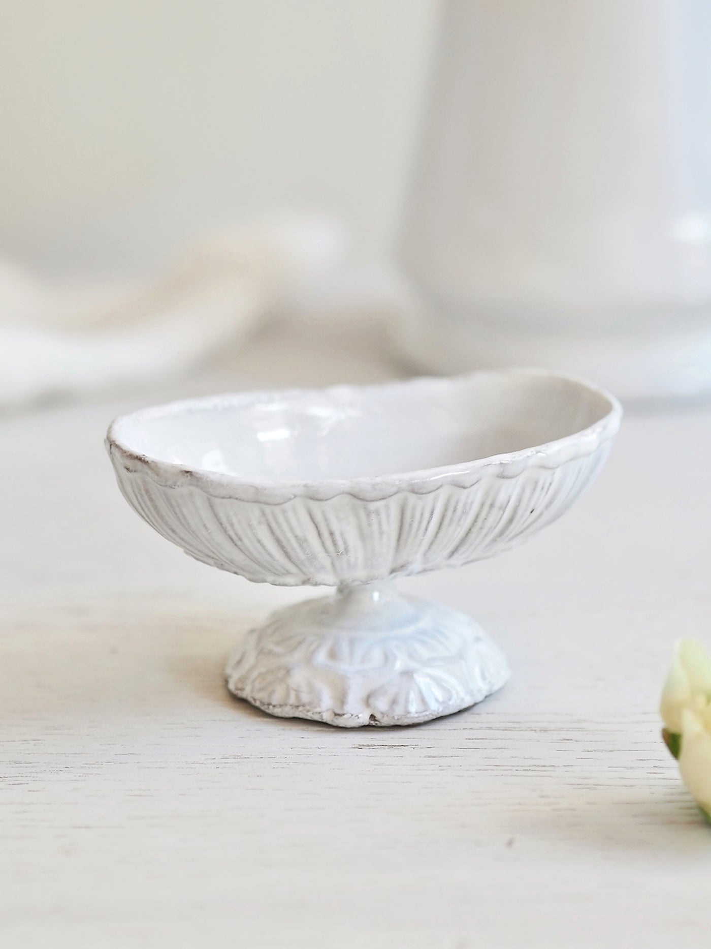 Small Cythère Bowl on Stand - The Cross Decor & Design