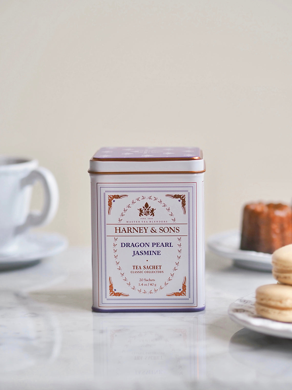 Dragon Pearl Tea Tin - The Cross Decor & Design