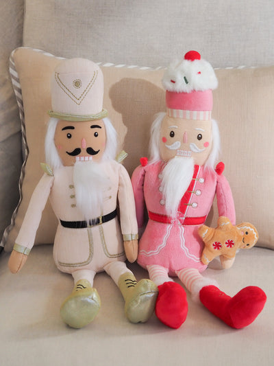 Pink Gingerbread Nutcracker Doll