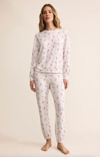 Cozy Candy Cane Pyjama Set