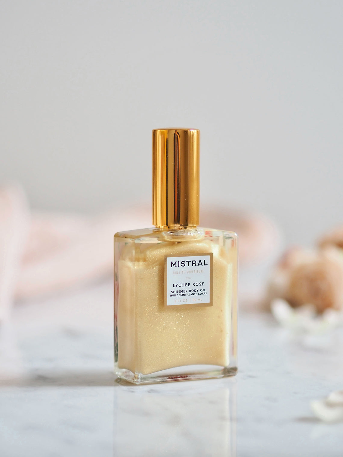 Lychee Rose Shimmer Body Oil