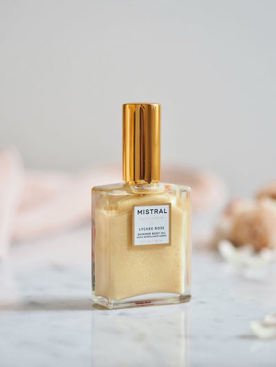 Lychee Rose Shimmer Body Oil