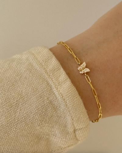 Butterfly Pavé Bracelet