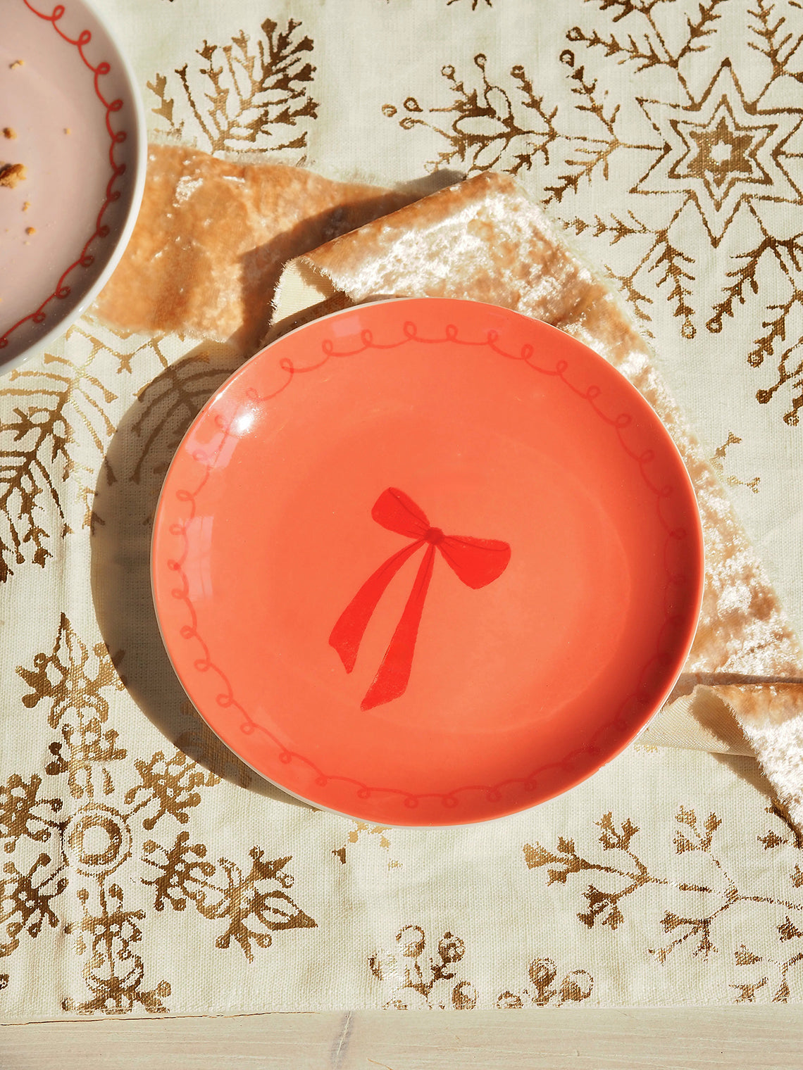 Bowtique Appetizer Plate ROSE