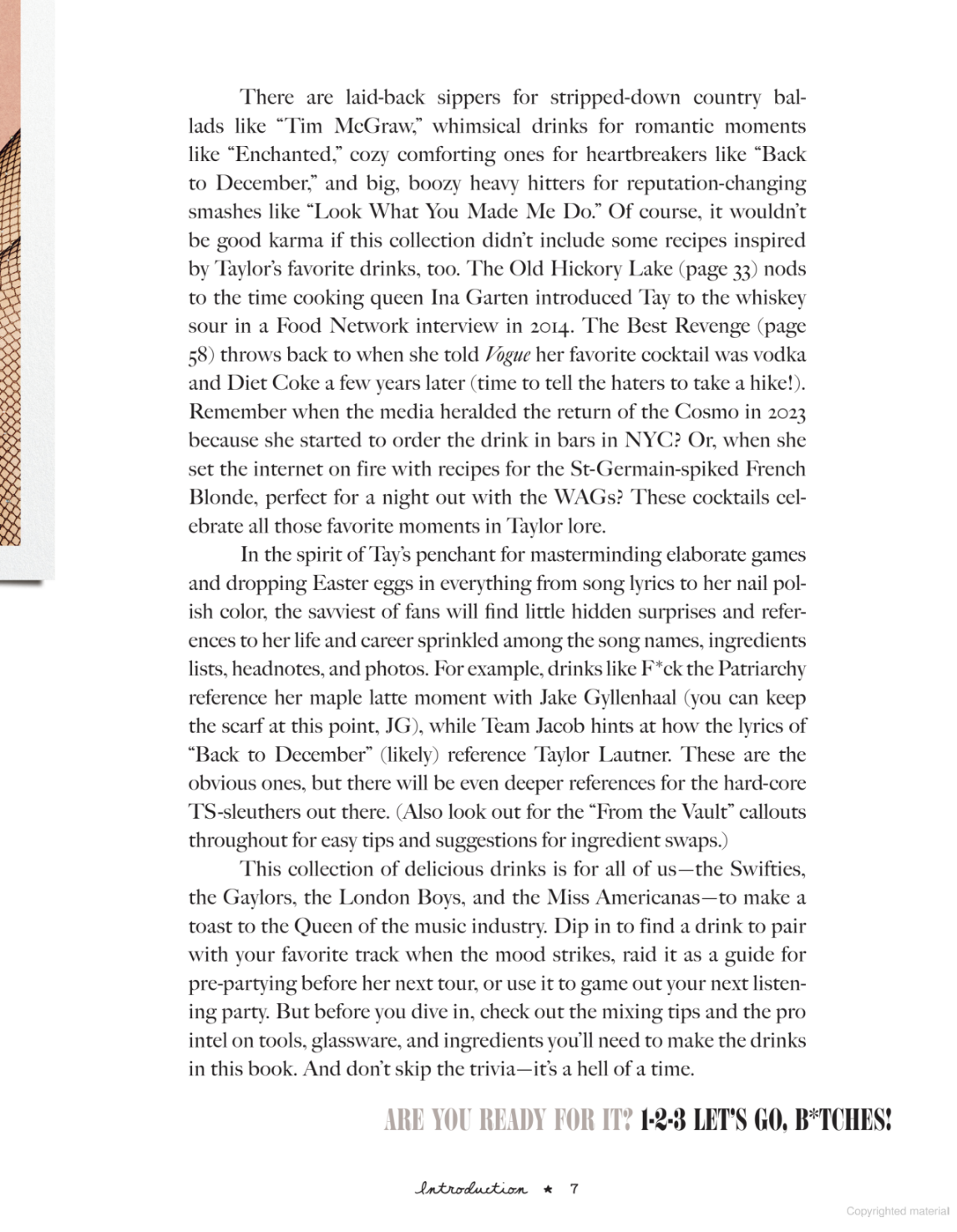 The Eras Pour: The Unofficial, Ultimate Taylor Swift Cocktail Book